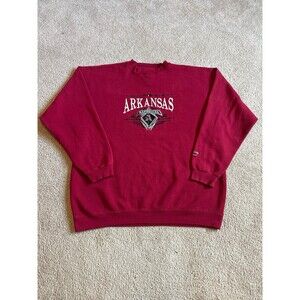 Vintage Arkansas Razorbacks Cadre Athletic Unisex Crewneck Sweatshirt Size XXL